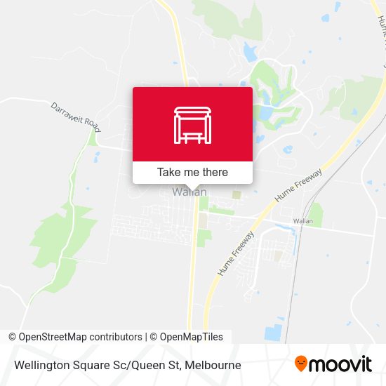Wellington Square Sc/Queen St map