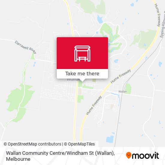 Wallan Community Centre / Windham St map