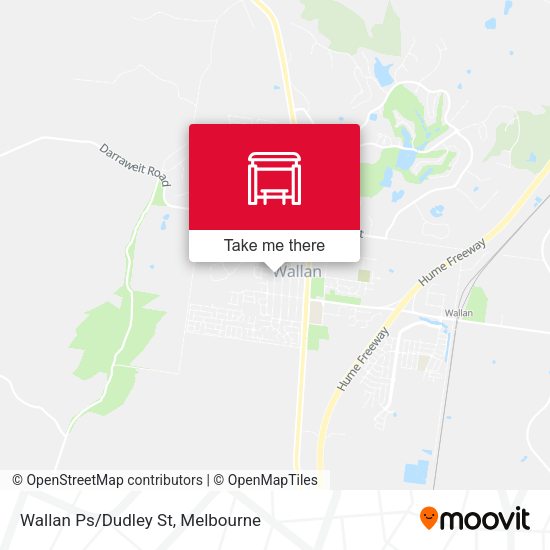 Wallan Ps/Dudley St map