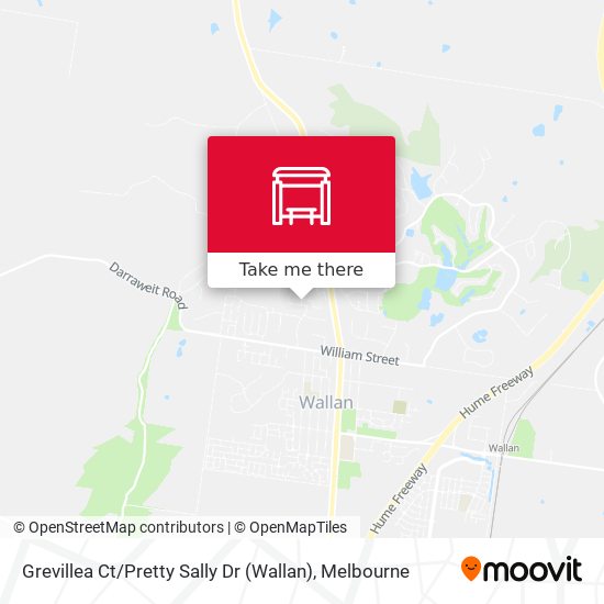 Grevillea Ct / Pretty Sally Dr (Wallan) map