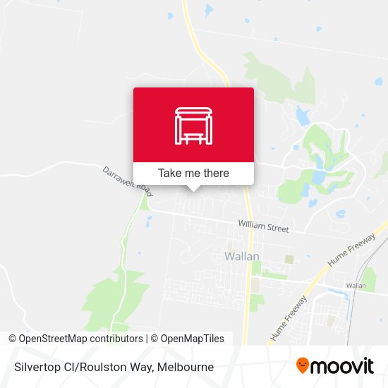 Silvertop Cl/Roulston Way map