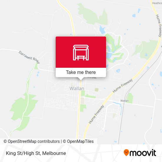 King St/High St map