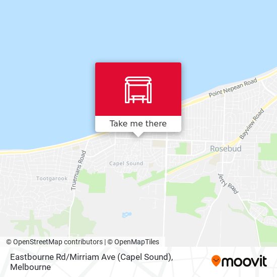 Eastbourne Rd / Mirriam Ave (Capel Sound) map