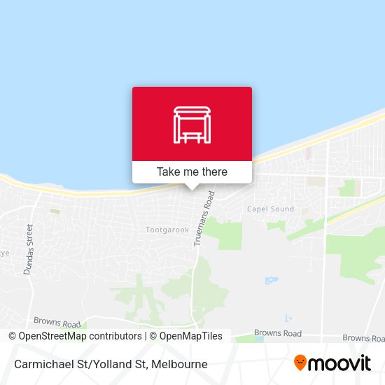 Carmichael St/Yolland St map