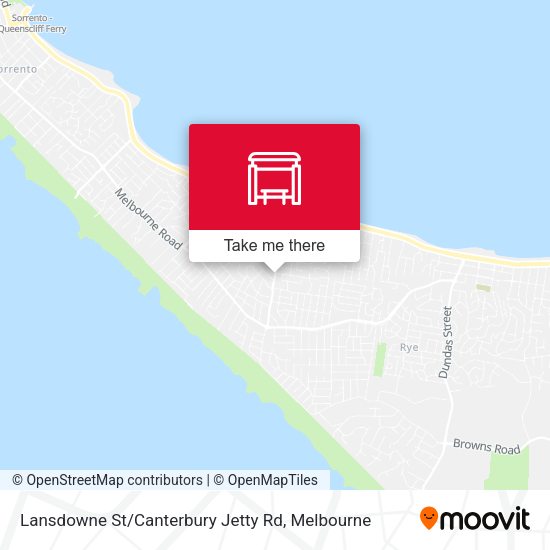 Lansdowne St / Canterbury Jetty Rd map