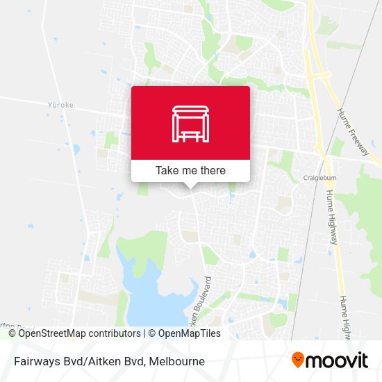 Fairways Bvd/Aitken Bvd map
