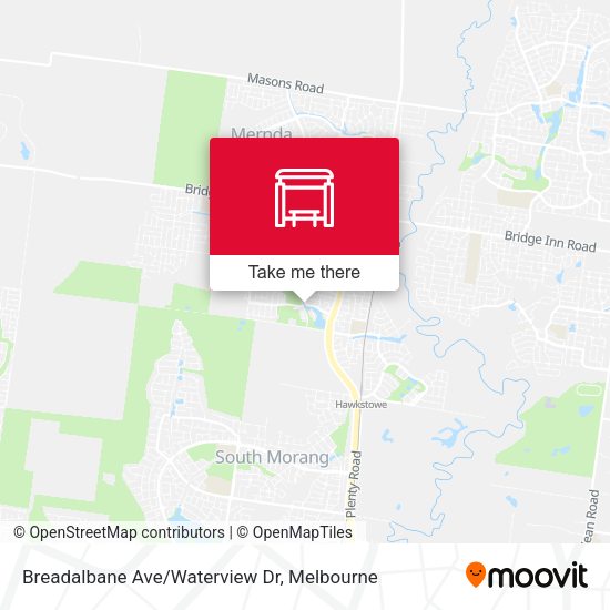 Breadalbane Ave/Waterview Dr map