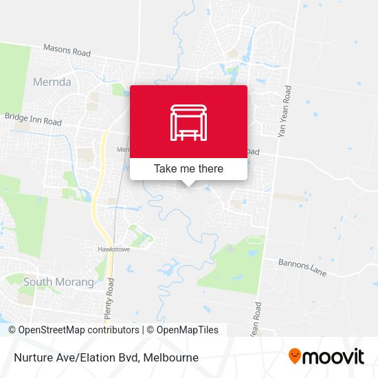 Nurture Ave/Elation Bvd map