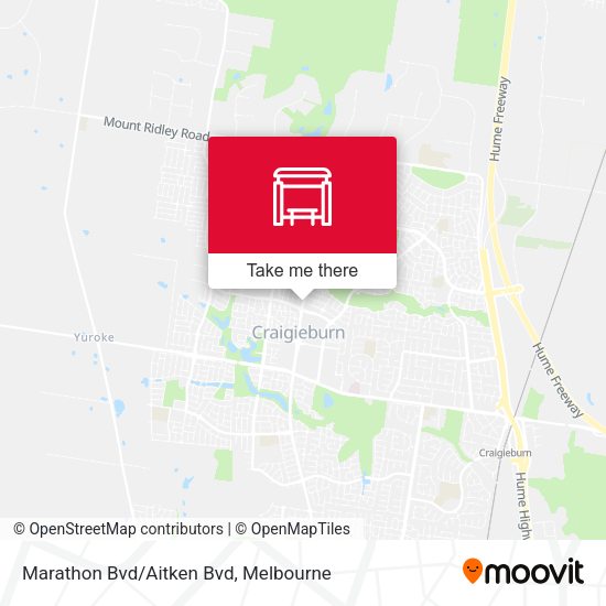 Marathon Bvd/Aitken Bvd map