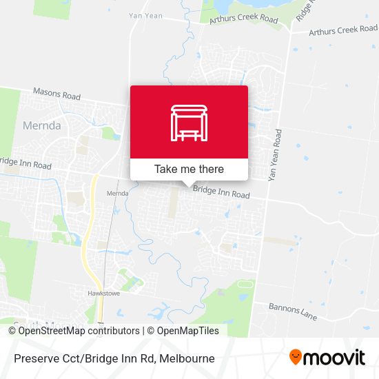 Preserve Cct/Bridge Inn Rd map