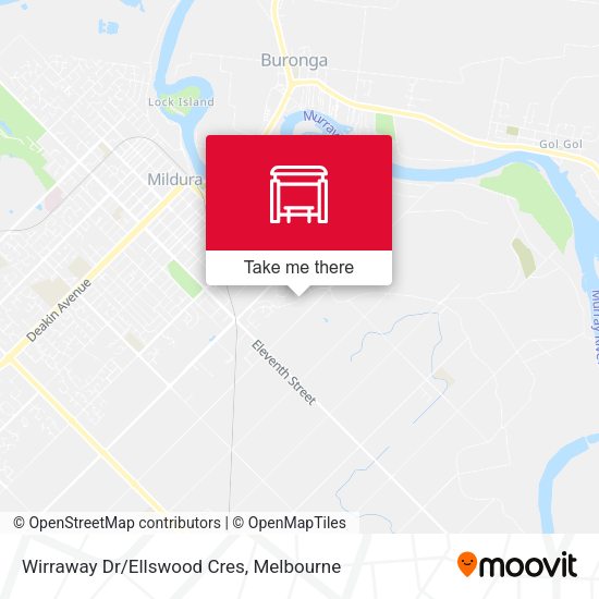 Wirraway Dr/Ellswood Cres map