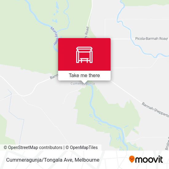 Cummeragunja/Tongala Ave map