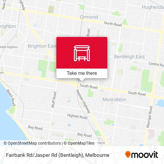 Fairbank Rd / Jasper Rd (Bentleigh) map