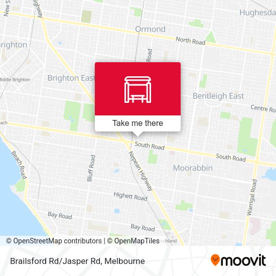 Brailsford Rd/Jasper Rd map