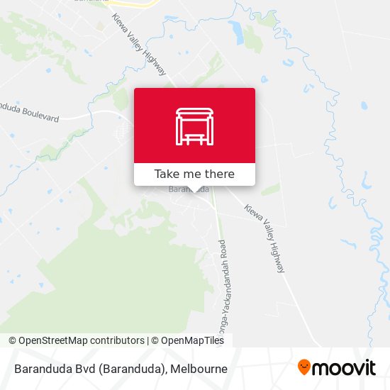 Baranduda Bvd map
