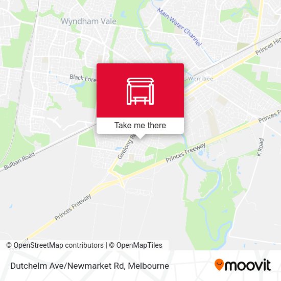 Dutchelm Ave/Newmarket Rd map
