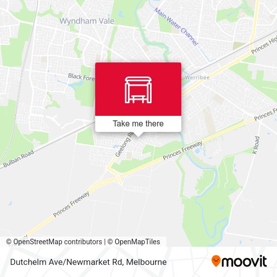 Dutchelm Ave/Newmarket Rd map