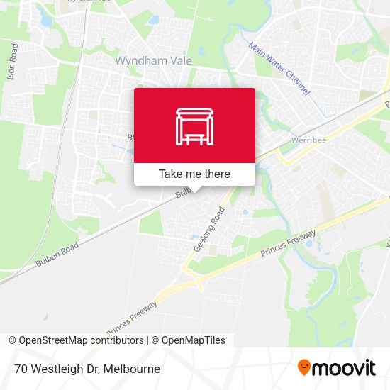 70 Westleigh Dr map