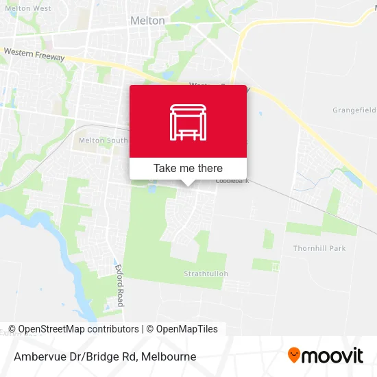 Ambervue Dr/Bridge Rd map