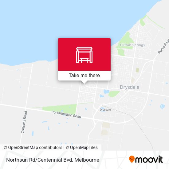 Northsun Rd/Centennial Bvd map