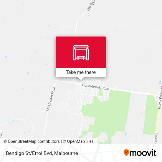 Bendigo St/Errol Bvd map