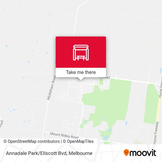 Annadale Park/Ellscott Bvd map