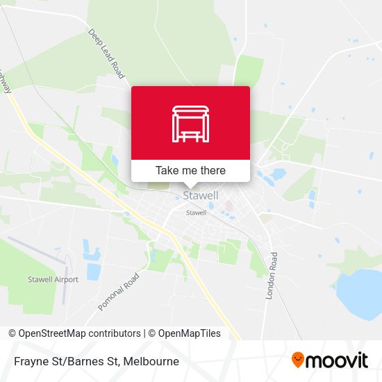 Frayne St/Barnes St map