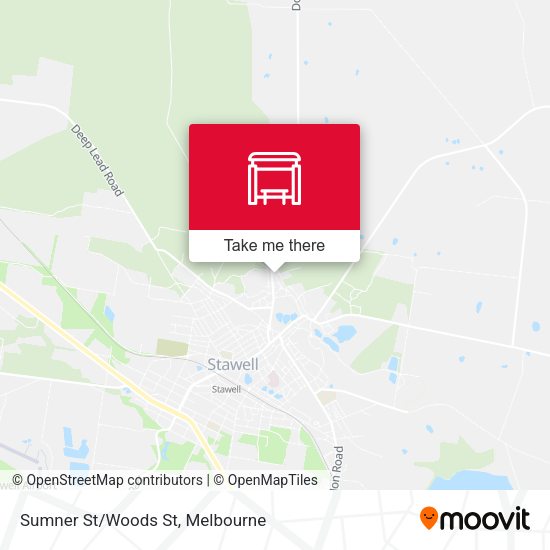 Sumner St/Woods St map