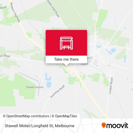 Stawell Motel/Longfield St map