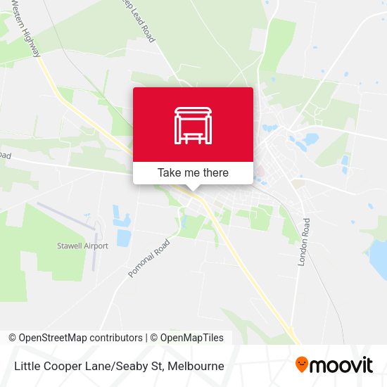Little Cooper Lane/Seaby St map