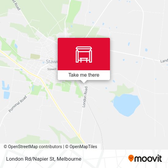 London Rd/Napier St map