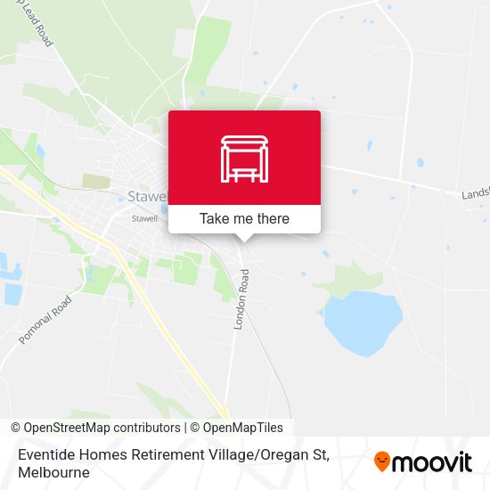 Eventide Homes Retirement Village / Oregan St map