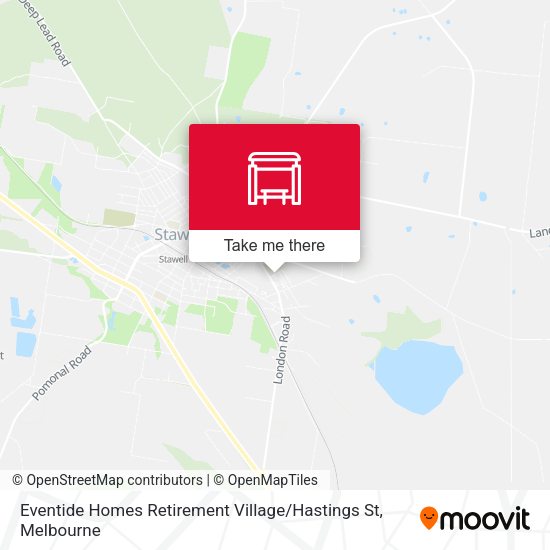 Eventide Homes Retirement Village / Hastings St map