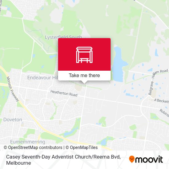 Casey Seventh-Day Adventist Church / Reema Bvd map