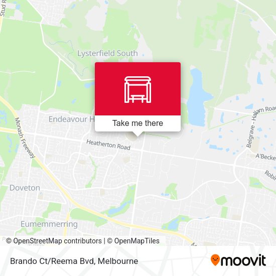 Brando Ct/Reema Bvd map