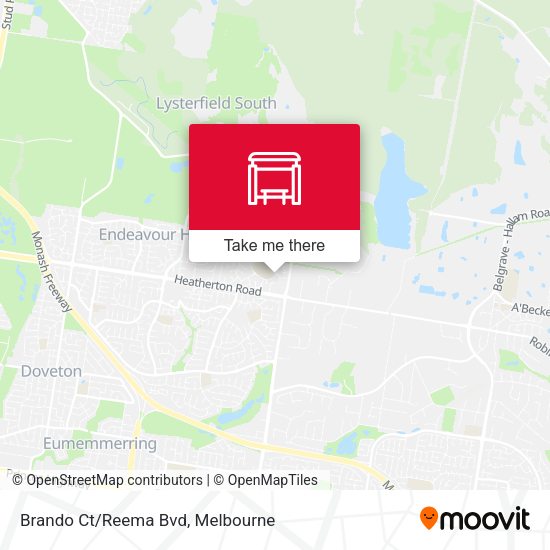 Brando Ct/Reema Bvd map