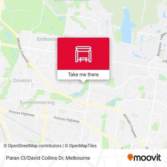 Paran Cl/David Collins Dr map