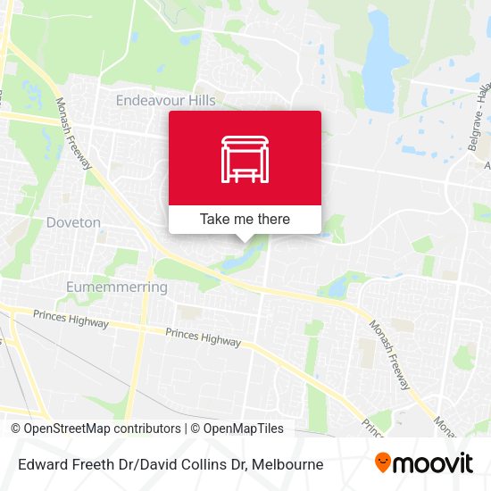 Edward Freeth Dr / David Collins Dr map