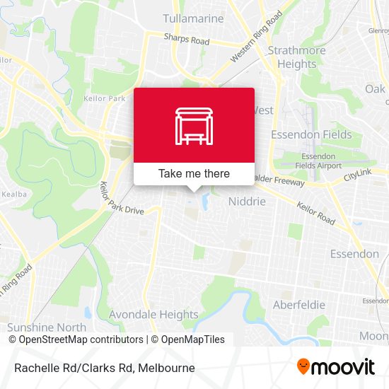 Rachelle Rd/Clarks Rd map