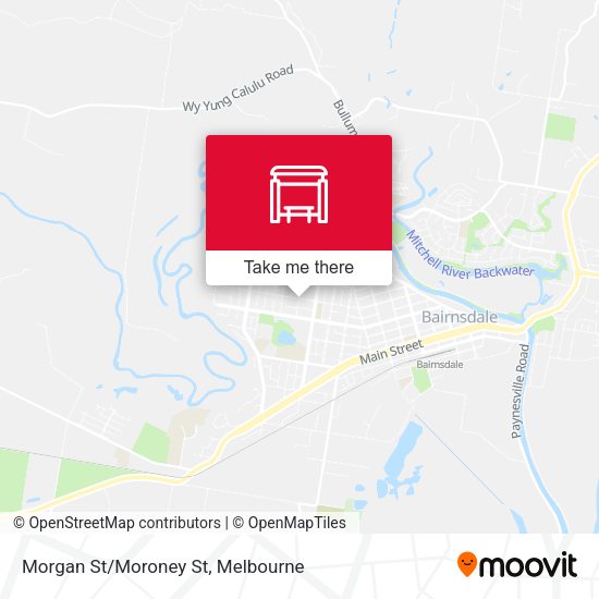 Morgan St/Moroney St map