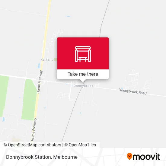 Donnybrook Station map