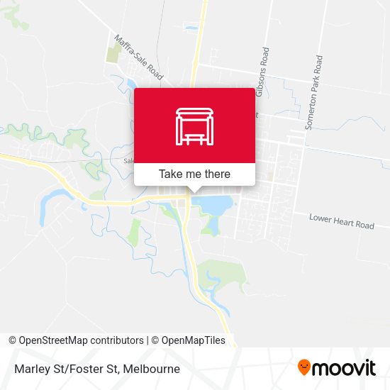 Marley St/Foster St map