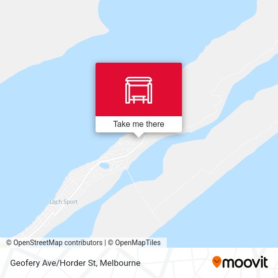 Geofery Ave/Horder St map