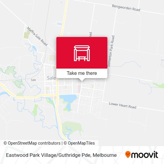 Eastwood Park Village / Guthridge Pde map