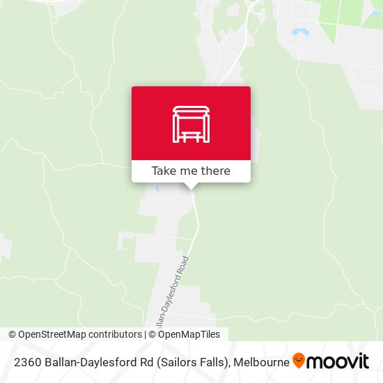 2360 Ballan-Daylesford Rd (Sailors Falls) map