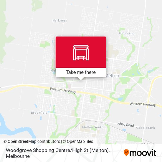 Woodgrove Shopping Centre / High St (Melton) map