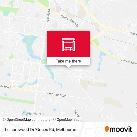 Leisurewood Dr/Grices Rd map