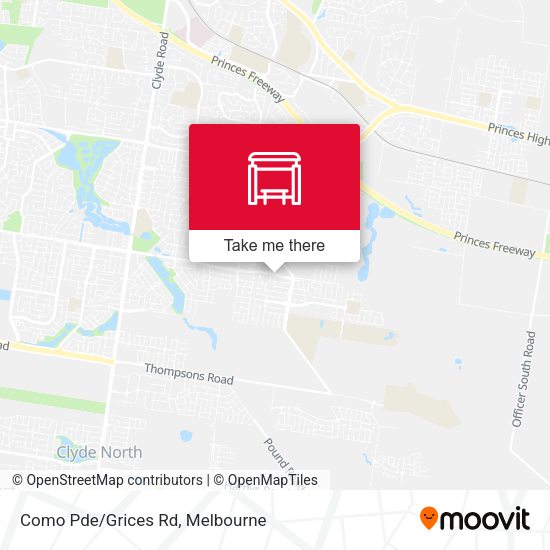 Como Pde/Grices Rd map