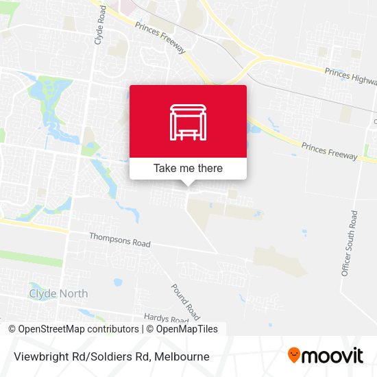 Viewbright Rd/Soldiers Rd map