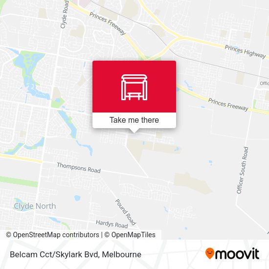 Belcam Cct/Skylark Bvd map